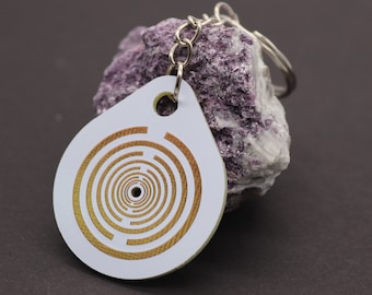 Lakhovsky MWO Antenna Keychain, EMF Protection, Radionics Healing