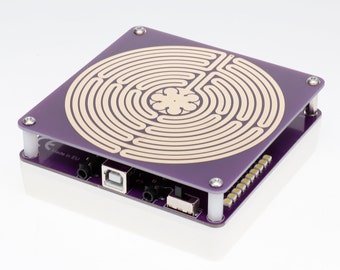 Chartress Labyrinth-Spulenmodul mit Verstärker für Radionik-Experimente, bifilare Spule für Lakhovsky MWO oder Vortex-Antennen