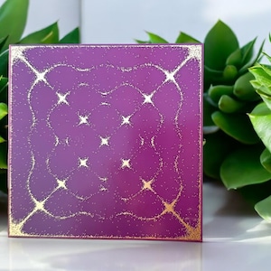 741Hz Throat Chakra Cymatic Board with Imprinting Plate for Healing and Meditation
