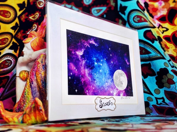 Scorpio Art Print Animal Moon Astrology Scorpio Zodiac Etsy