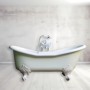 3 Badewanne Overlay Clipart PNG Bilder, Bonus 2 leere Räume, Badezimmer Mockup Hintergründe Kulissen, transparente Hintergründe Sofortiger Download