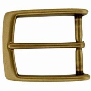 Water Buffalo Vintage Glazed Leather Belt image 4