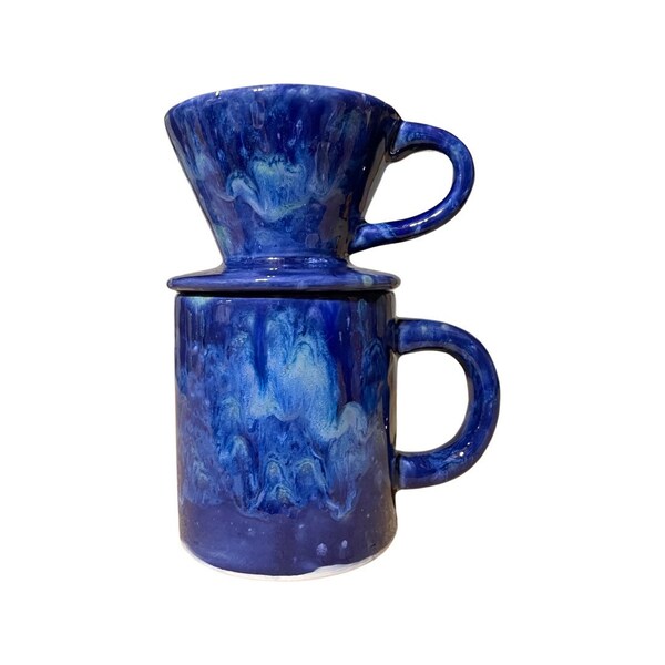 Ceramic Pour Over Coffee Maker Etsy