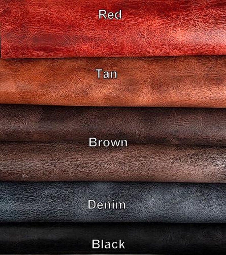 Water Buffalo Vintage Glazed Leather Belt image 2