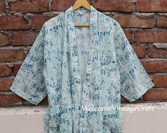 Bath Robe,Cotton Kimono,Night Wear Suit,Swim Wear,Dressing Gown,Cotton Robe for Women/Men,Maternity Robe,Long Short ,plus size unisex robes