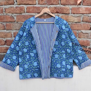 Unisex Winter Jacket| Patchwork | Patched Jacket With Inside cotton | Handmade | Eco Friendly | Boho | Hippie |Spiritual |Embroidered kantha