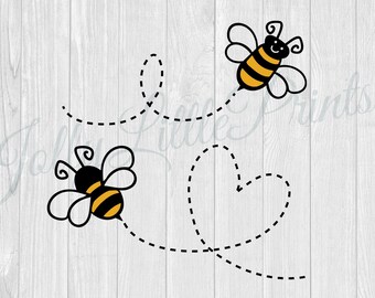 Download Flying Bee Svg Etsy