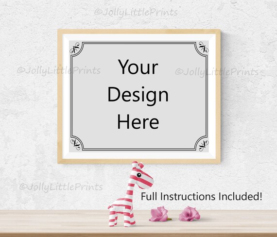 Nursery Frame Mockup Art Print Mockup Frame Mock Up Nursery Frame Mockup Art Print Mockup Frame Mock Up