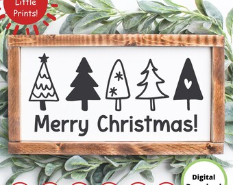 Merry Christmas Tree SVG