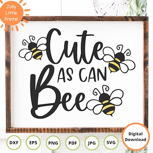 Bee SVG | Honey Bee SVG | bumble bee svg | bee png | newborn svg | toddler svg | bee clipart | new baby svg | layered bees svg | dxf eps pdf