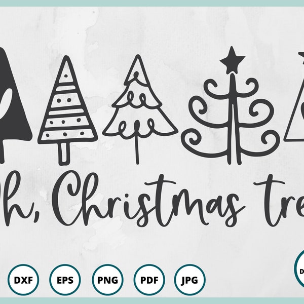 Christmas Tree SVG | Merry Christmas SVG | Christmas Sign SVG | Christmas tree png | xmas svg | Christmas Trees svg | O Christmas Tree svg