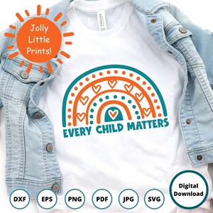 Every Child Matters SVG | Dia da Camisa Laranja SVG | Escola SVG | Transferência de Ferro SVG | Impressão por Sublimação PNG | Dia da Camisa Laranja SVG no Canadá