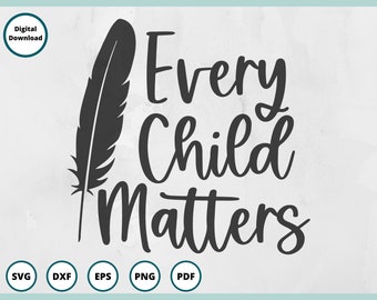 Every Child Matters SVG PNG JPEG - Etsy Canada