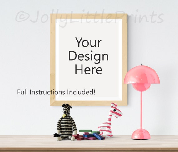 Nursery Mockup Frame Mockup Kids Room Mockup Art Print Mockup Etsy