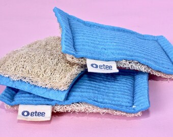 Loofie | Plastic-Free Scouring Pad | (1pk or 3pk) | Eteeshop - your one stop zero waste shop