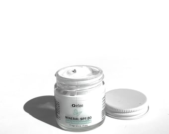 Daily Facial Sunscreen- Mineral SPF 30 | 1 jar | Eteeshop - your one stop zero waste shop