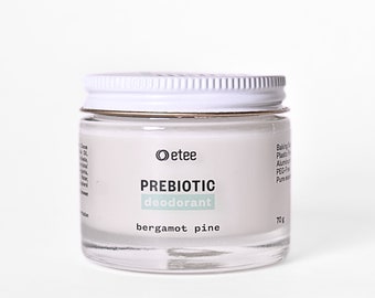 Prebiotic Deodorant Paste - Bergamot/Pine and  Citrus | 1 jar or 3 jars | Eteeshop your one stop zero waste shop Active