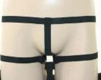 Hip Hugger Packing/STP Harness: Lightweight Knitted Elastic