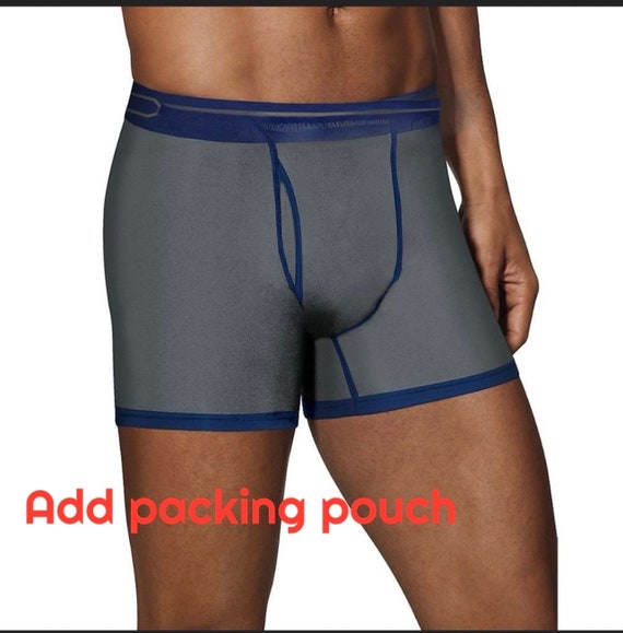 Trans FTM Boxer Packing Briefs O-Ring  Straps-On-Packer-Harness-Underwear-Panties