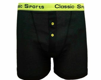 Button fly-STP/Packing Boxers