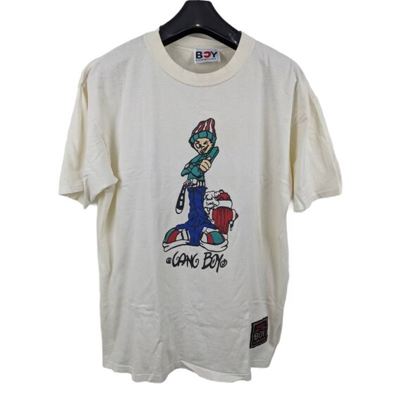 Vintage Boy London shirt / Gang boy shirt / hip hop Tee / | Etsy
