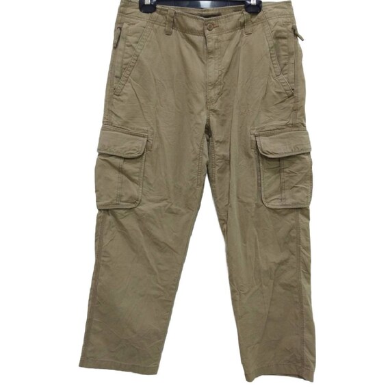 L.L Bean Cargo pant / Beige cargo pant / 8 pocket