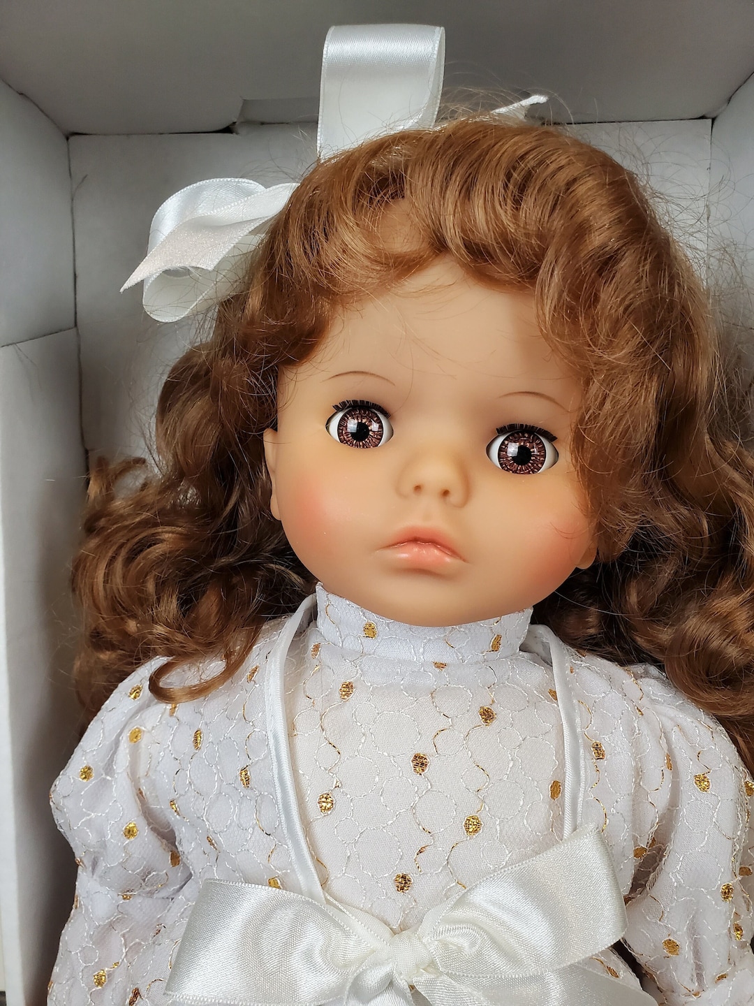 1992 LISSI BATZ Doll Blonde # 126/1000 Vinyl Cloth Baby Doll W Germany ...