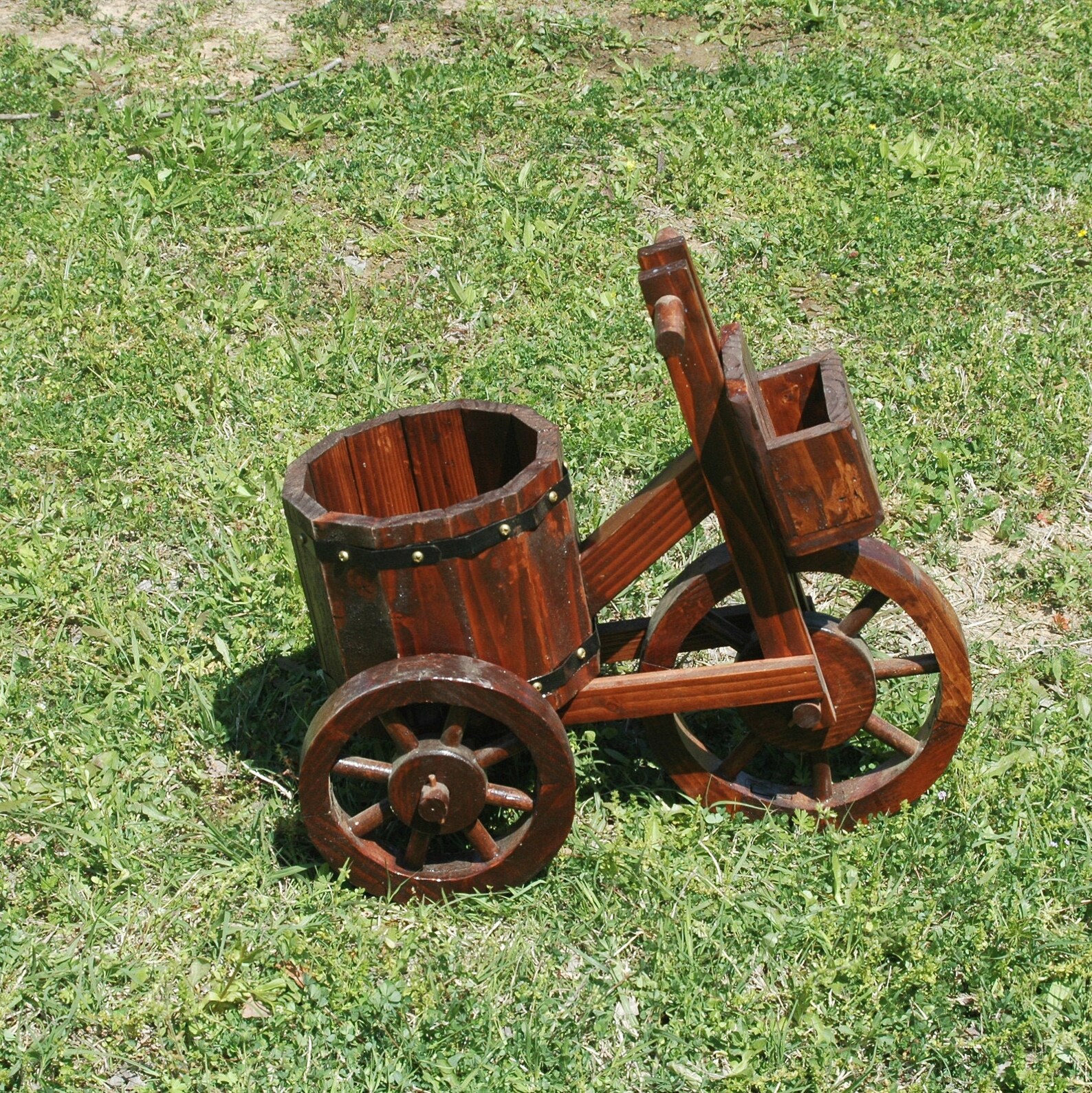 Tricycle Planter Handmade Wooden Etsy