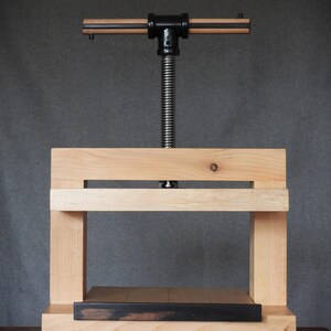 Book Binding/relief Printing Press/handmade/300mm X 300mm Bed/170mm ...