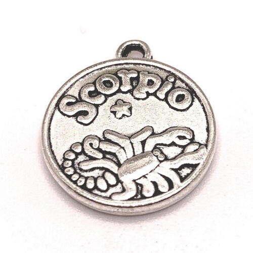 1 4 or 20 BULK Virgo Zodiac Character Charm Astrology Birth Etsy