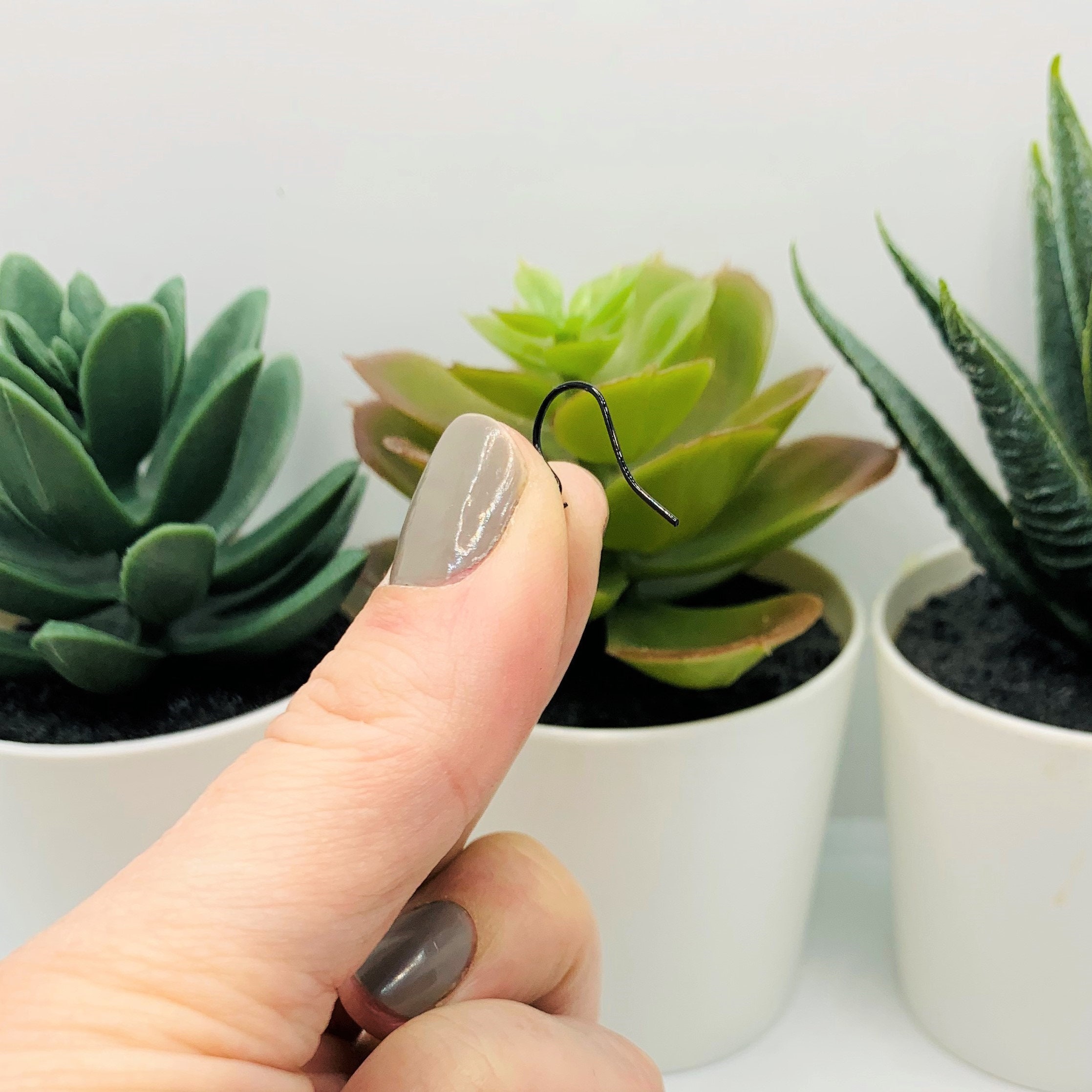 100 or 500 BULK Black Fish Hook Earring Wires French Hook Etsy