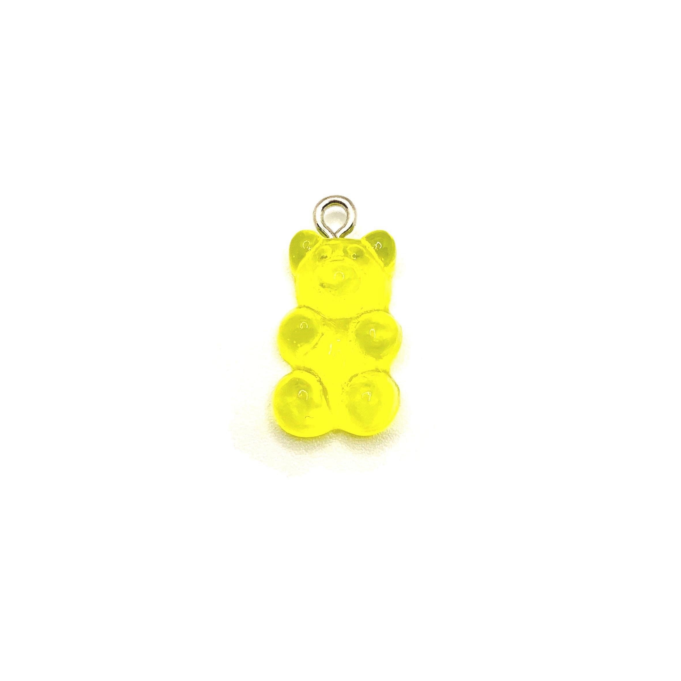 10/20/50/100pcs Gummy Bear BEADS , Kawaii Craft Supplies