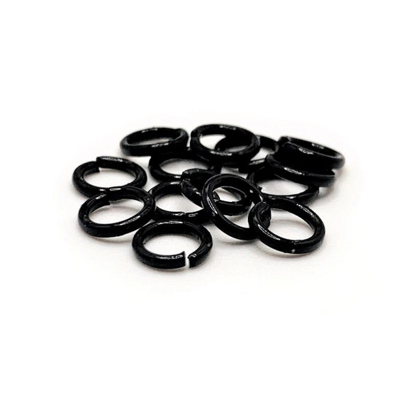  1000 Pcs 6mm Open Jump Rings Silver Plated Jump Rings