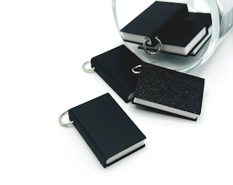 Books 12mm Wholesale Antiqued Silver Plated Charms C6445 - 10 Books 12mm Wholesale Antiqued Silver Plated Charms C6445 - 10
