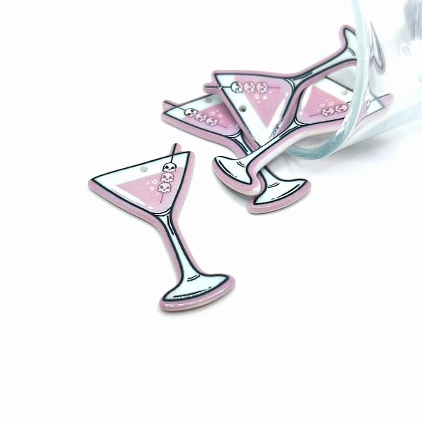 Martini Charms Etsy