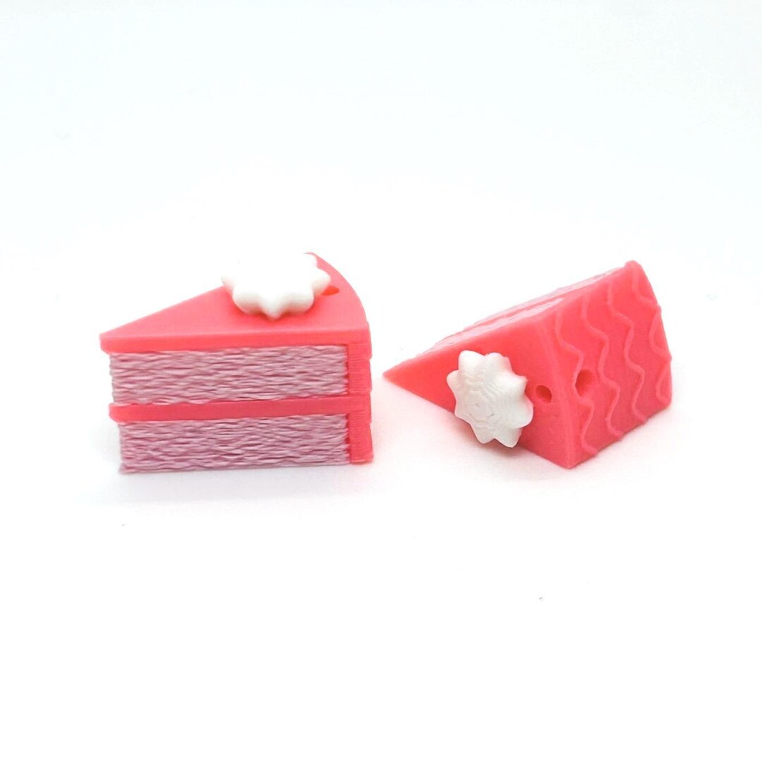 1, 4, or 20 BULK 3D Pink Strawberry Cake With Pink Icing, Birthday ...