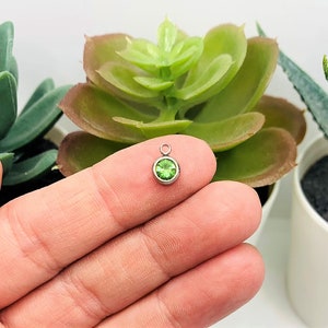 4, 20 or 50 BULK 201 Stainless Steel Silver Light Green August ...