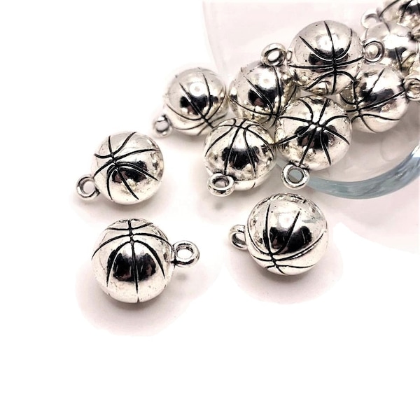Basketball Charms Etsy