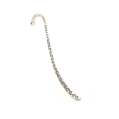 4 20 or 50 BULK Silver Plated Bookmarks Book Mark Base Etsy