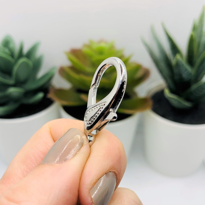 4 or 12 BULK Large Ornate Lobster Clasps Jumbo Claw Clasp Etsy