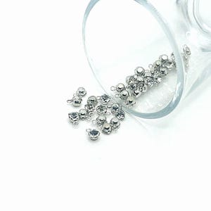4, 20 oder 50 BULK kleine Strass Anhänger, Schmuckzubehör, klare Strasssteine, April, 6 x 5 mm | Schiffe schnell aus den USA | DM1732