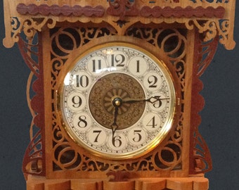 Wall swing clock
