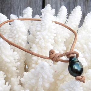 Tahitian Pearl Anklet, Leather Anklet, Woman Ankle Bracelet, Pearl Leather Anklet, Anklet pour Femme,Boho Anklet,Beach Anklets,Ankle Jewelry
