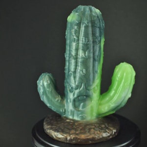 Cactus Toy 100% Platinum Cure Silicone, Mature image 2