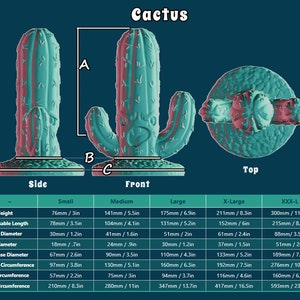 Cactus Toy 100% Platinum Cure Silicone, Mature image 3