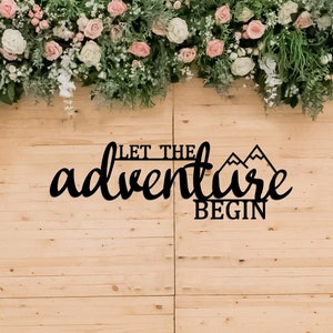 Let the Adventure Begin Baby Shower, Our Greatest Adventure Awaits Baby Shower Adventure Theme, Woodland Theme Baby Shower Mountain Theme
