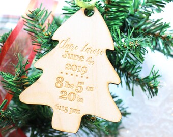 babys first christmas ornament personalized babys etsy personalized baby first christmas ornament 2019
