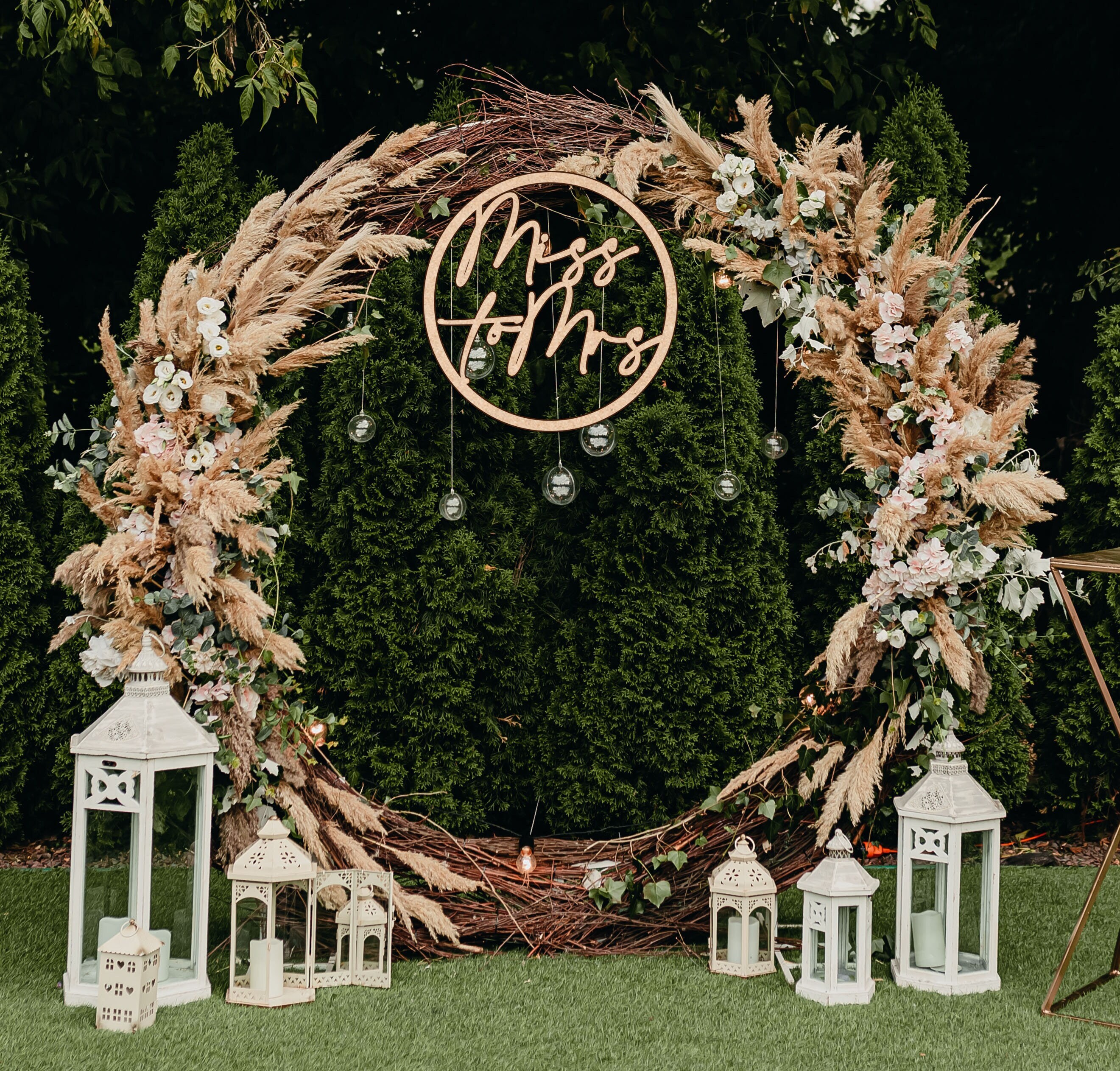 Boho Bridal Shower Decor Miss to Mrs Wood Sign Bridal Shower Backdrop Sign Bride to Be Bridal Shower Ideas Bachelorette Party