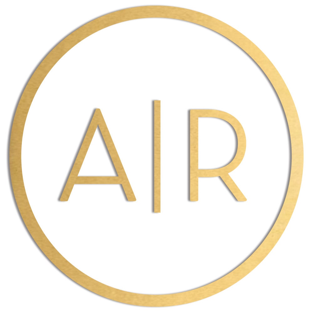 Wooden Initial Sign Wooden Initial for Wall Circle Initial | Etsy