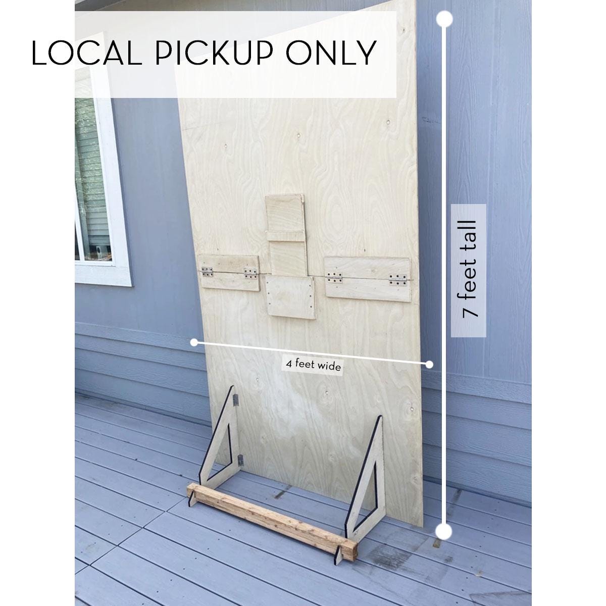 Sliding Backdrops Foldable Birch Wood Backdrop – 7ft X 4ft Panel | Photography Backdrop ...